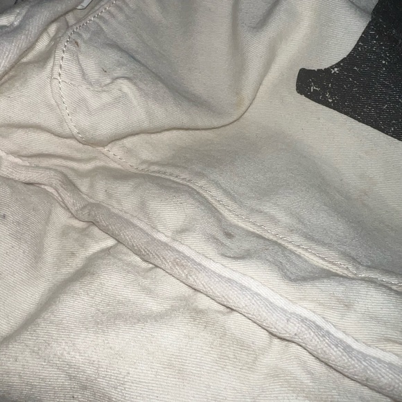 Large FEED White & Burlap Bag Tote ASO Meghan Markle - Picture 10 of 10